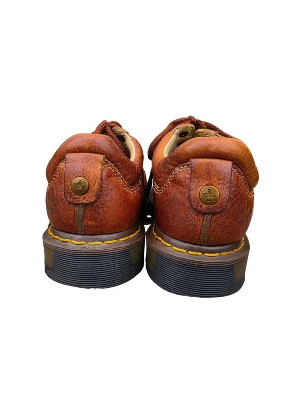 Dr Martens Kyle 11532 Pebbled Leather Oxford Shoes Mens 9 Womens 10 Vintage Y2K